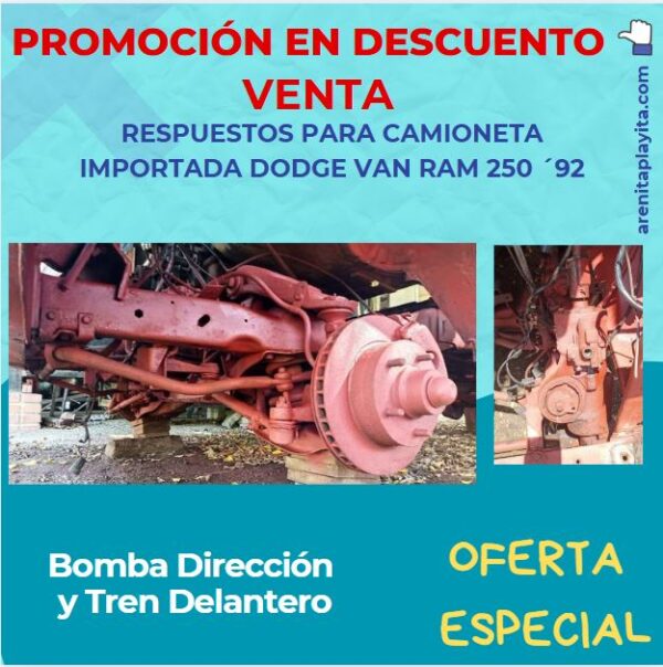 Sistema de Tren Delantero para Dodge Ram 250