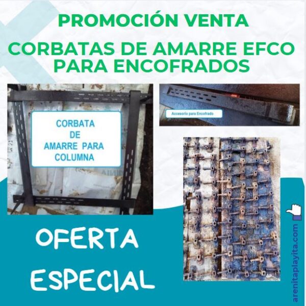 Corbatas de Amarre EFCO para Encofrados