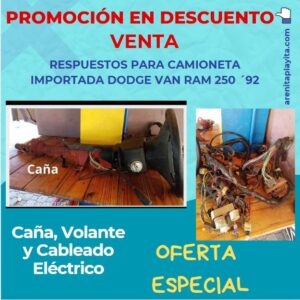 Caña, Volante y Cableado Eléctrico Original