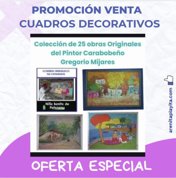 Cuadros Originales Gregorio Mijares