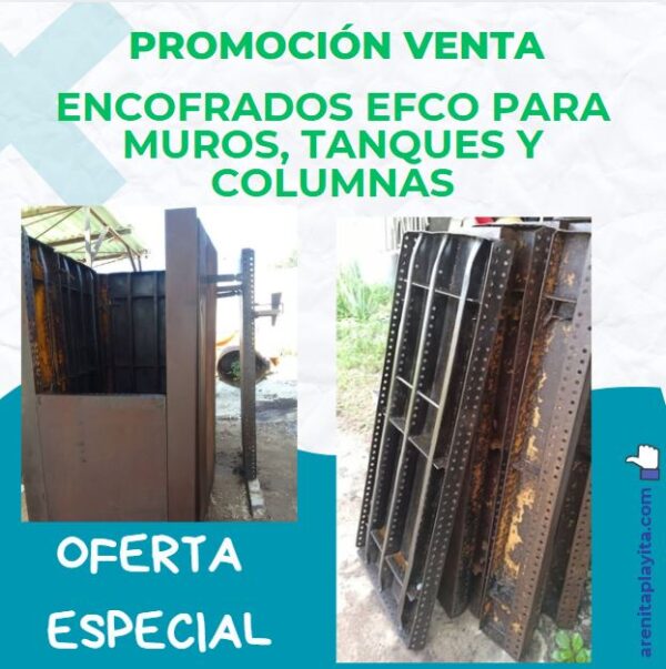 Encofrados EFCO para Muros, Tanques y Columnas