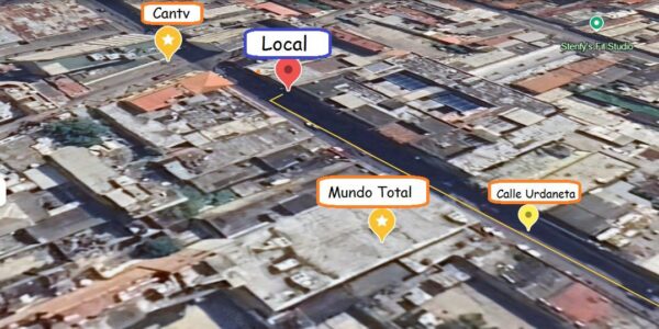 Local Comercial diagonal a Mundo Total Calle Urdaneta Puerto Cabello