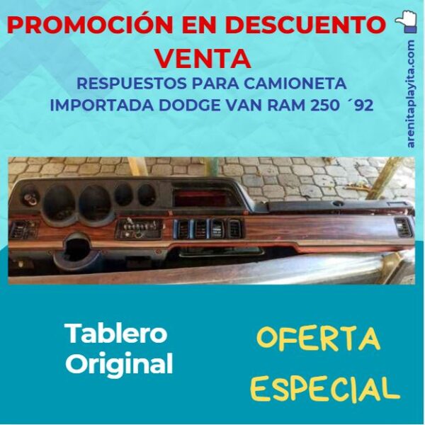 Tablero de Instrumentos para Dodge Ram 250