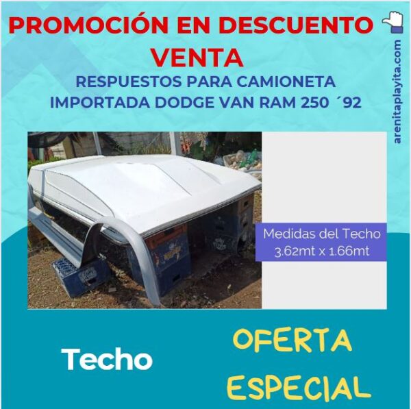Techo para Dodge Ram 250