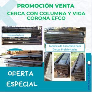 Sistema de Cerca con Columna y Viga Corona EFCO